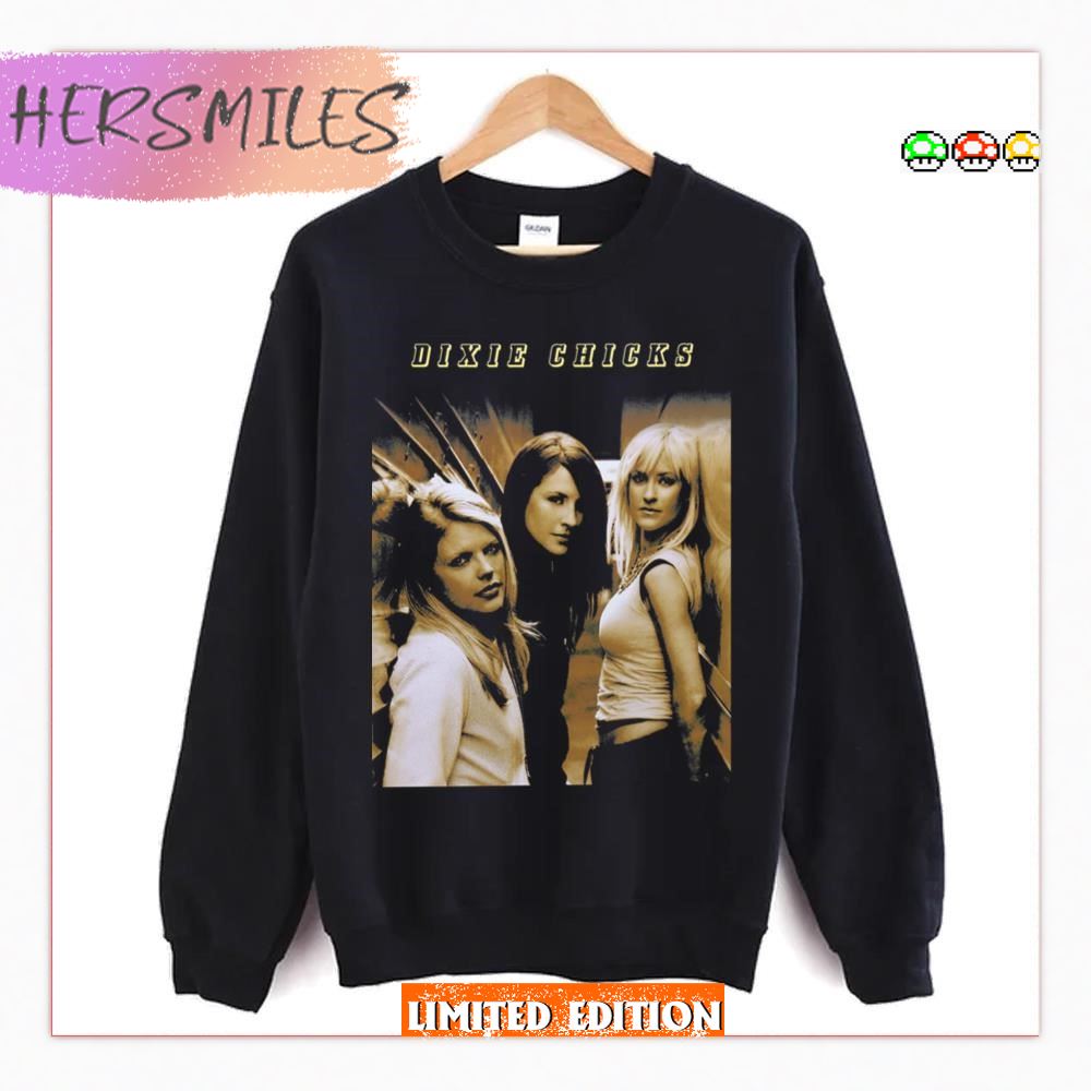Shadow Black Es Dixie Chicks  T-shirt