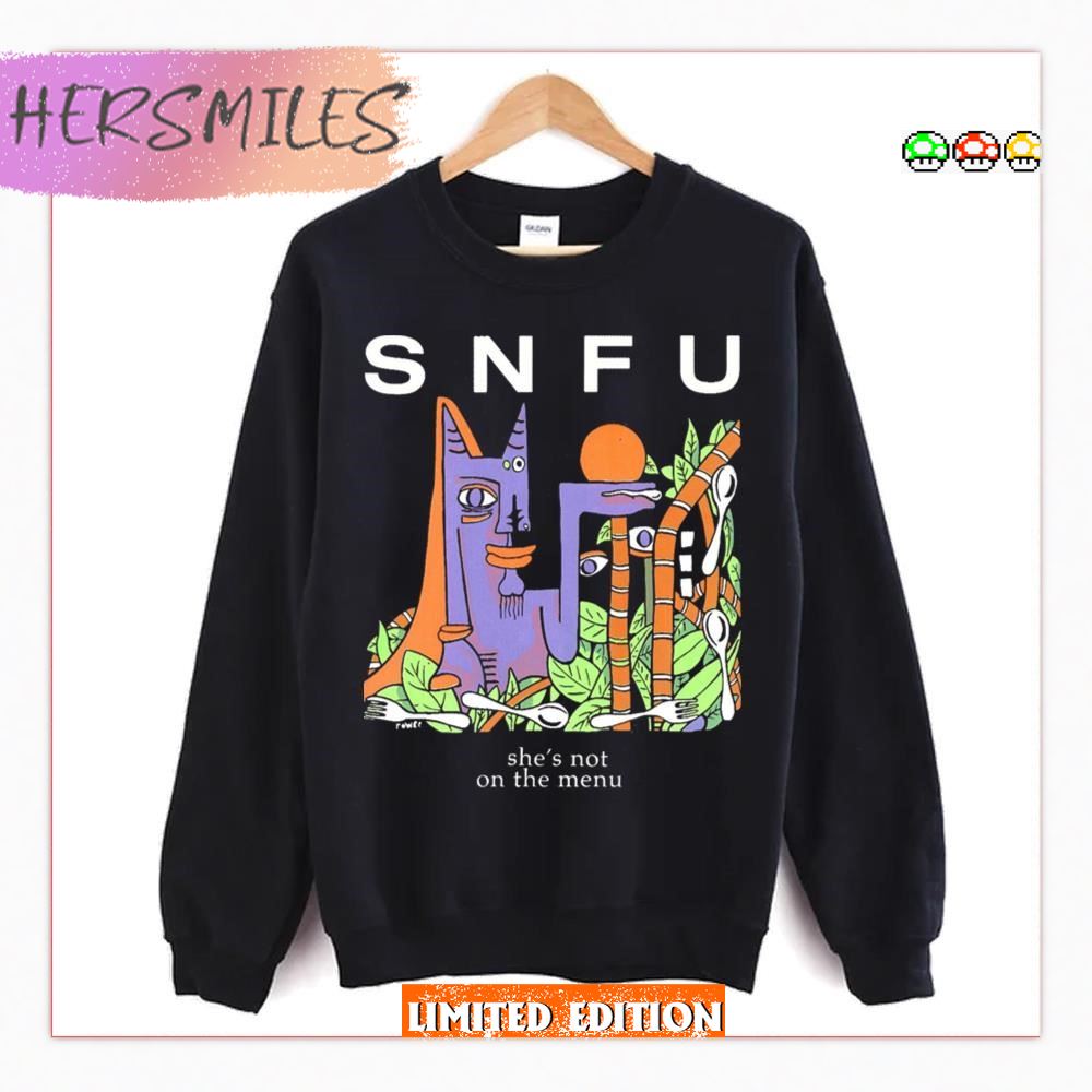 She’s Not On The Menu Premium Snfu Vintage  T-shirt