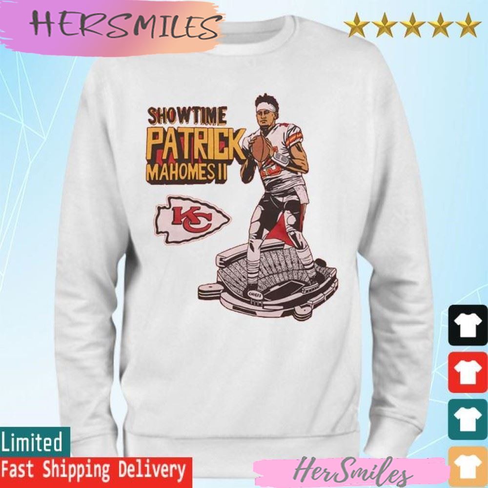 Showtime Patrick Mahomes II kansas City Chiefs T-shirt Showtime Patrick Mahomes II kansas City Chiefs T-shirt