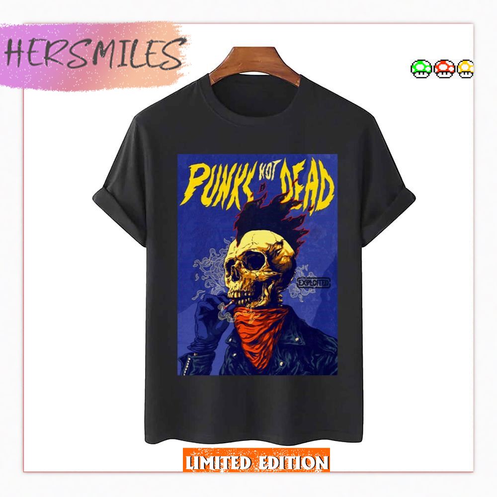 Skull Of Punk Ex The Exploited T-shirt
