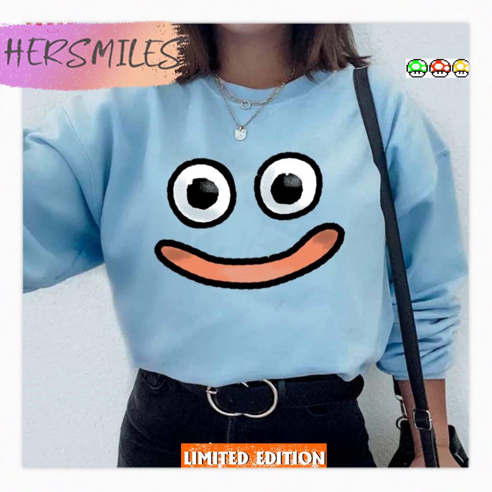Slime Face Dragon Quest Character T-shirt