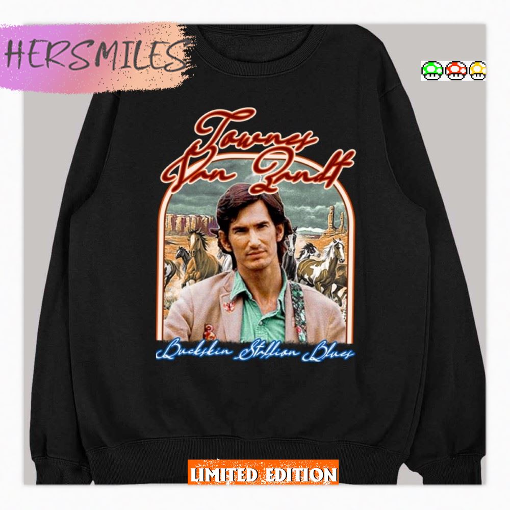 Snake Mountain Blues Townes Van Zandt T-Shirt