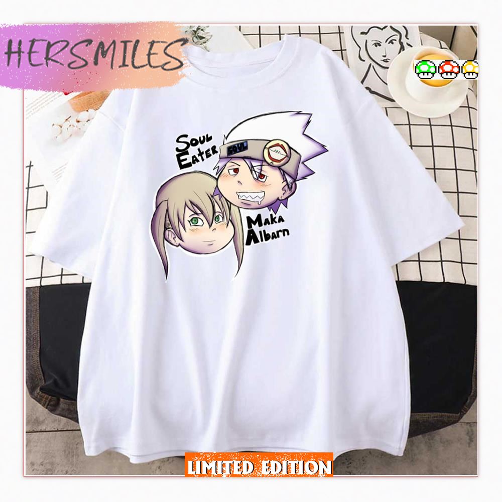 Soul And Maka Soul Eater T-shirt