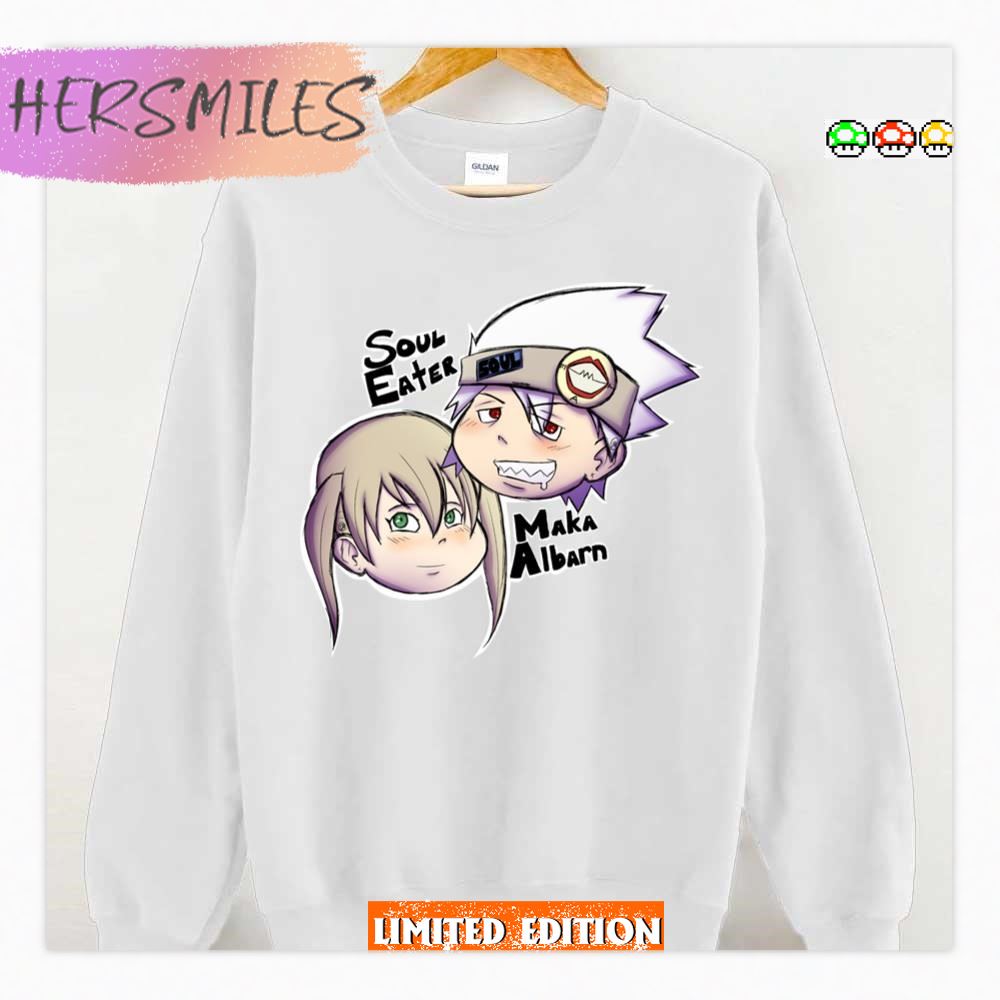 Soul And Maka Soul Eater T-shirt