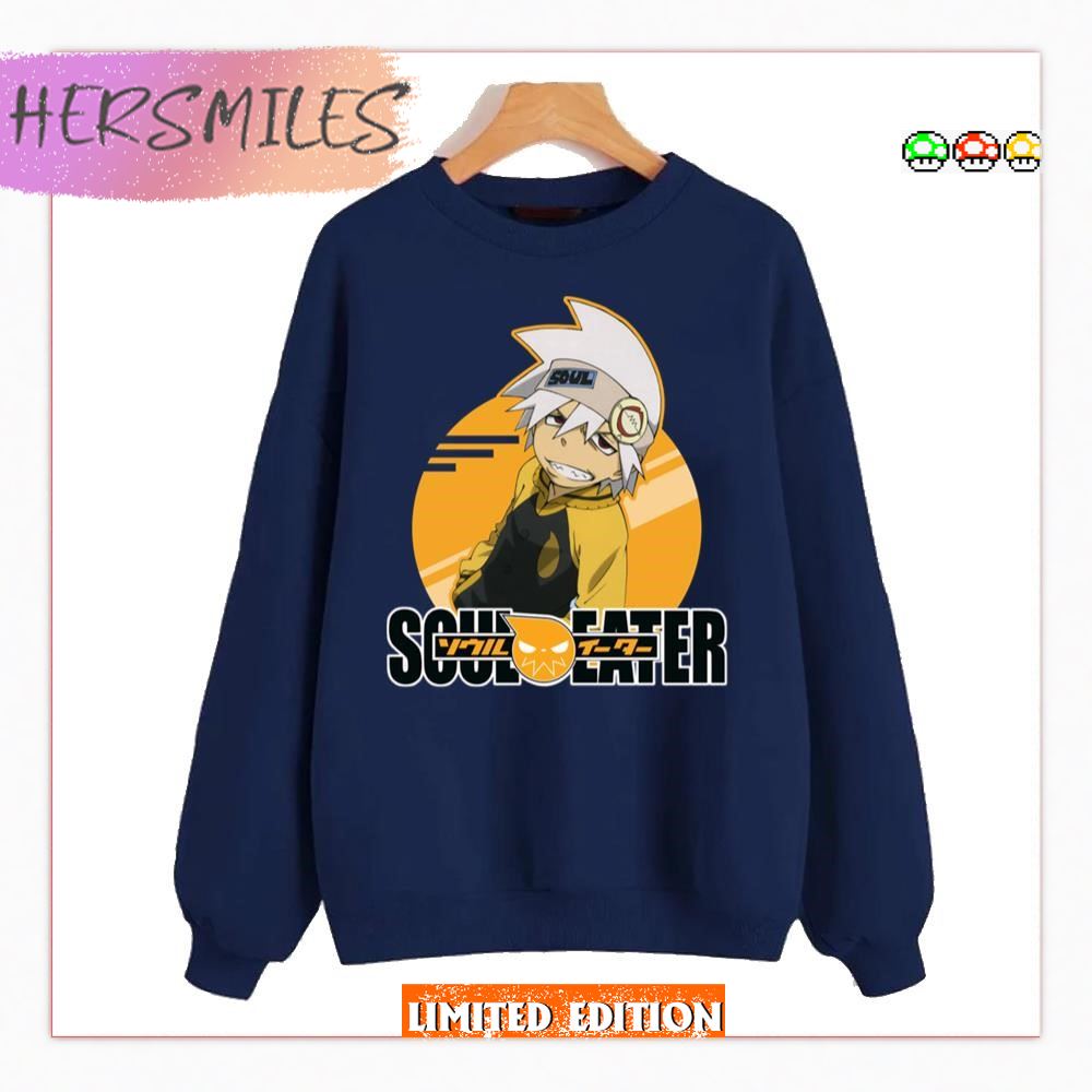 Soul Eater Evans Yellow Design  T-shirt