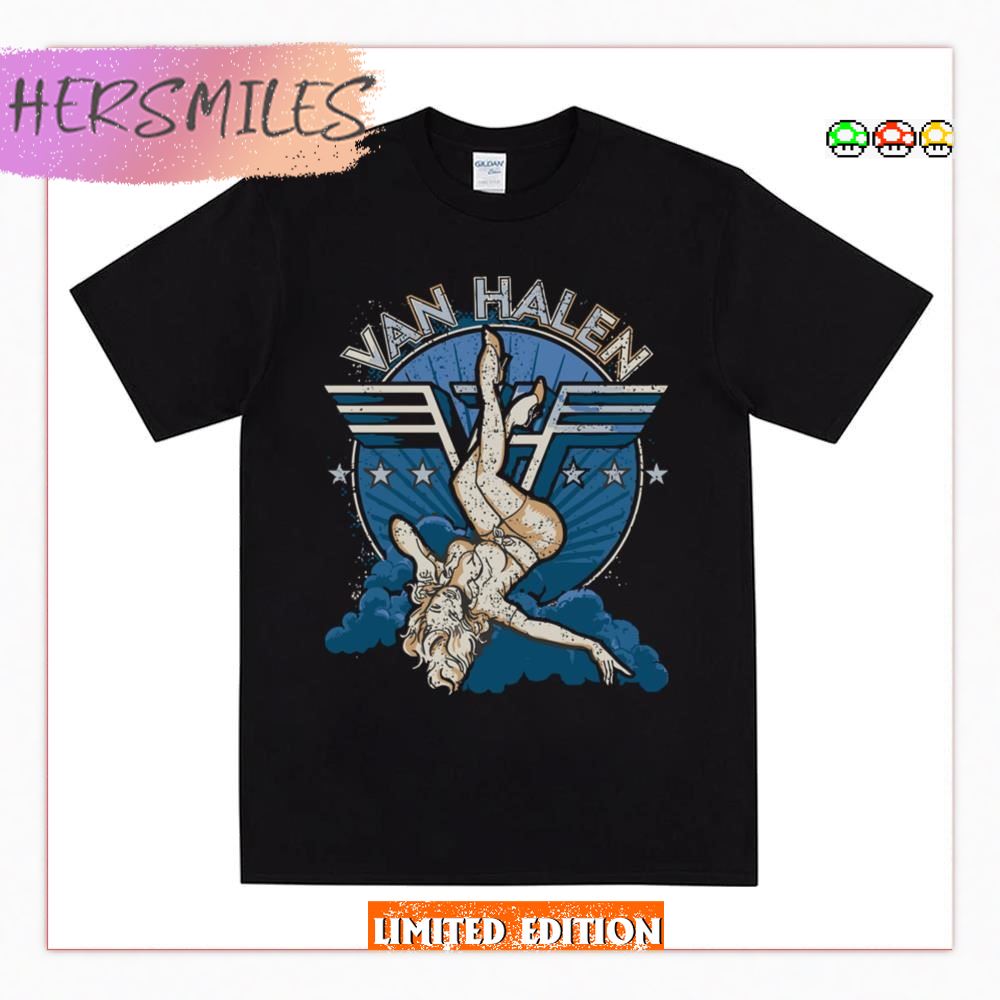 Space Van Halen Blue Angel T-shirt