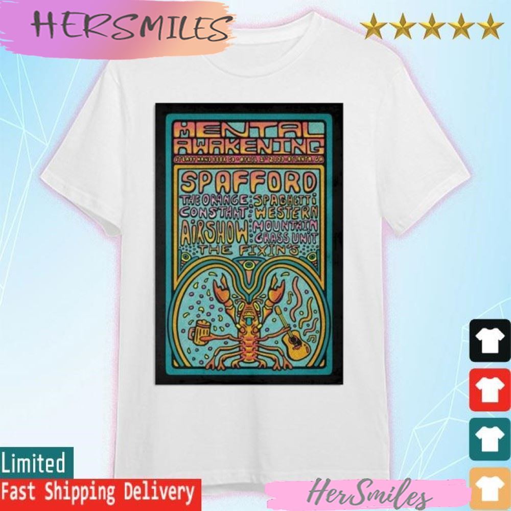 Spafford Atlanta 2023, April 1st, Steady Hand Beer CO, Atlanta Georgia T-shirt