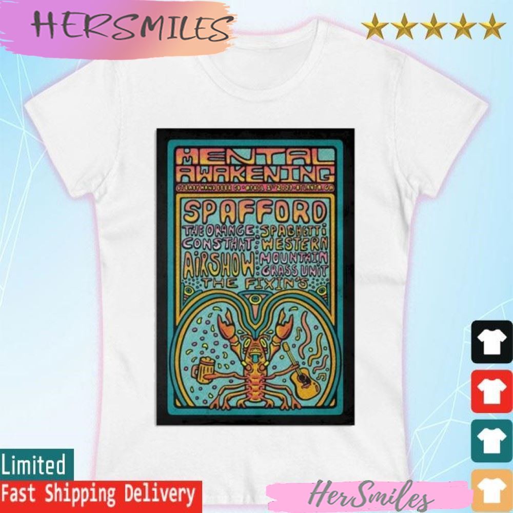 Spafford Atlanta 2023, April 1st, Steady Hand Beer CO, Atlanta Georgia T-shirt Spafford Atlanta 2023, April 1st, Steady Hand Beer CO, Atlanta Georgia T-shirt