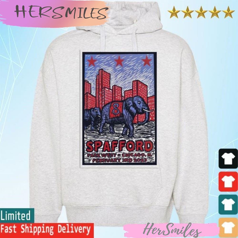 Spafford Illinois, Feb 3rd 2023, Park West Chicago T-shirt
