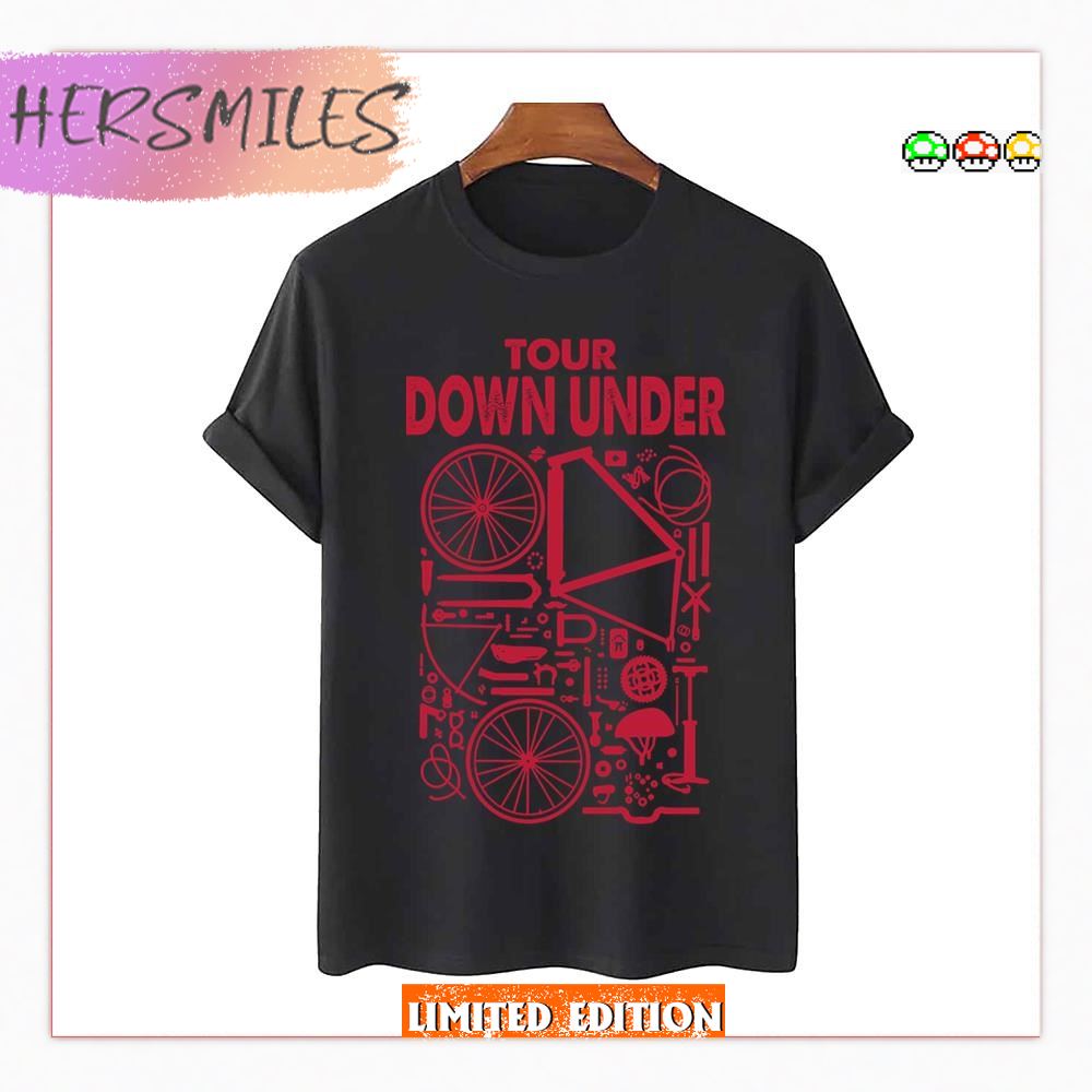 Sport Race Down Under Bicycle 2023 New Tour T-shirt