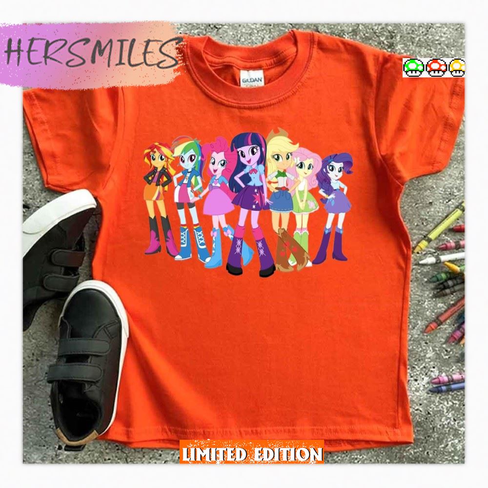 Squad Of Friendship Princess Twilight My Little Pony T-shirt Squad Of Friendship Princess Twilight My Little Pony T-shirt