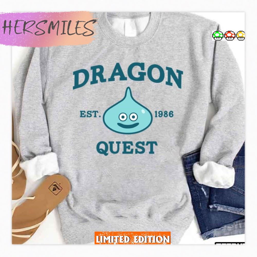 Sslimes Logo Dragon Quest T-shirt