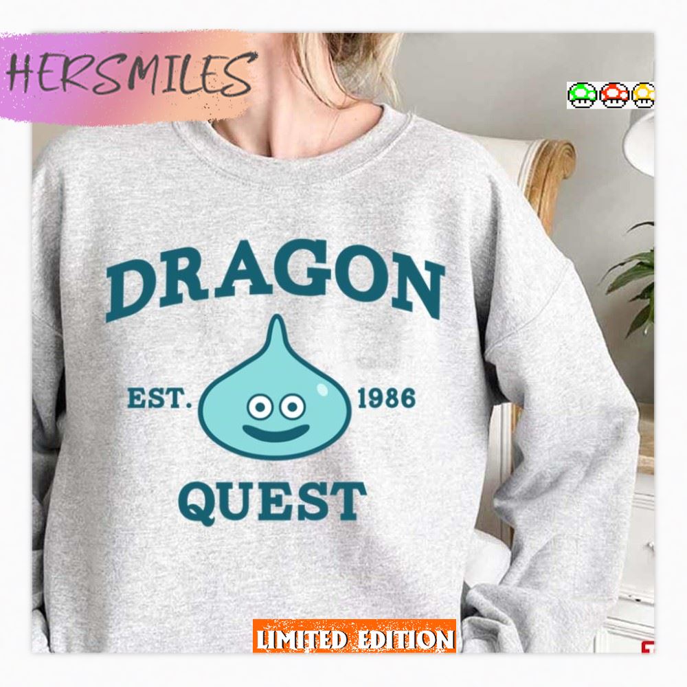 Sslimes Logo Dragon Quest T-shirt