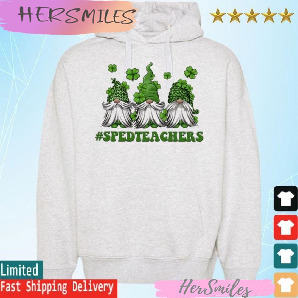 St Patrick’s Day Gnome SPED Teacher T-shirt