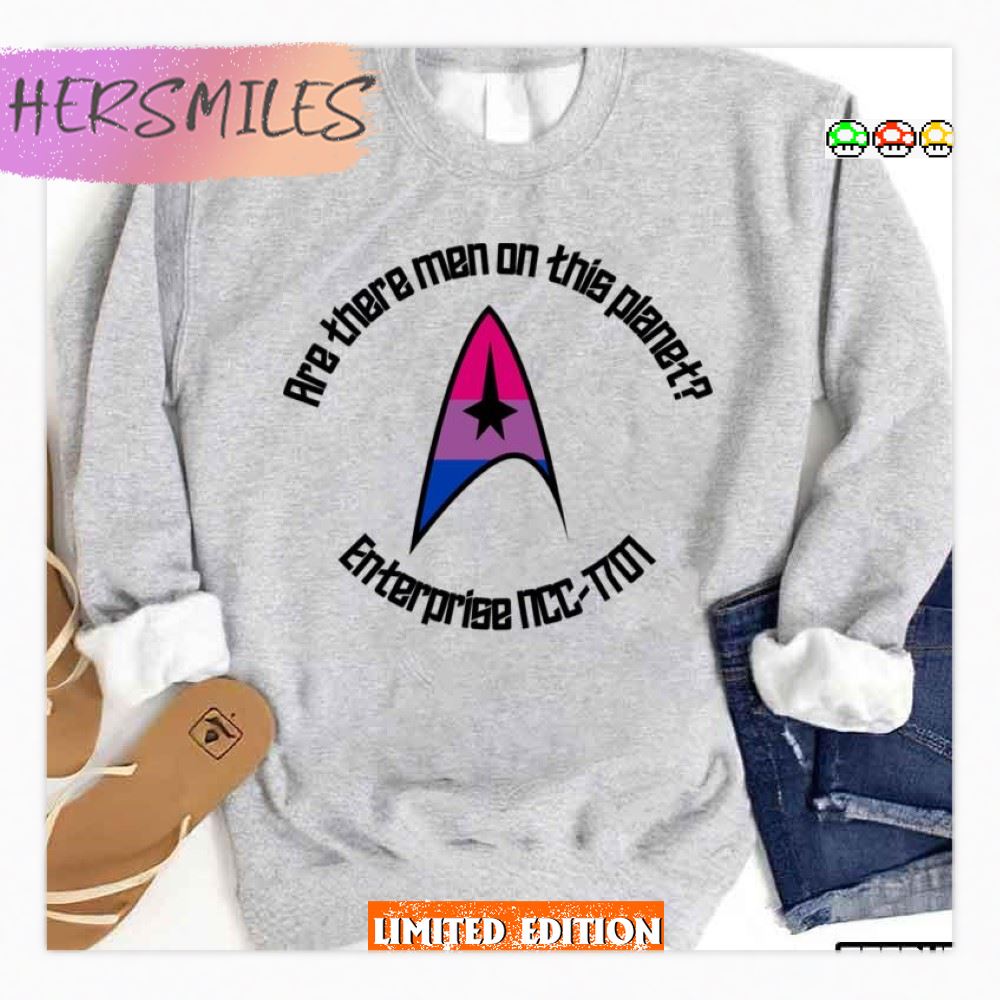 Starfleet Logo Lgbtq Pride Month Bi T-shirt