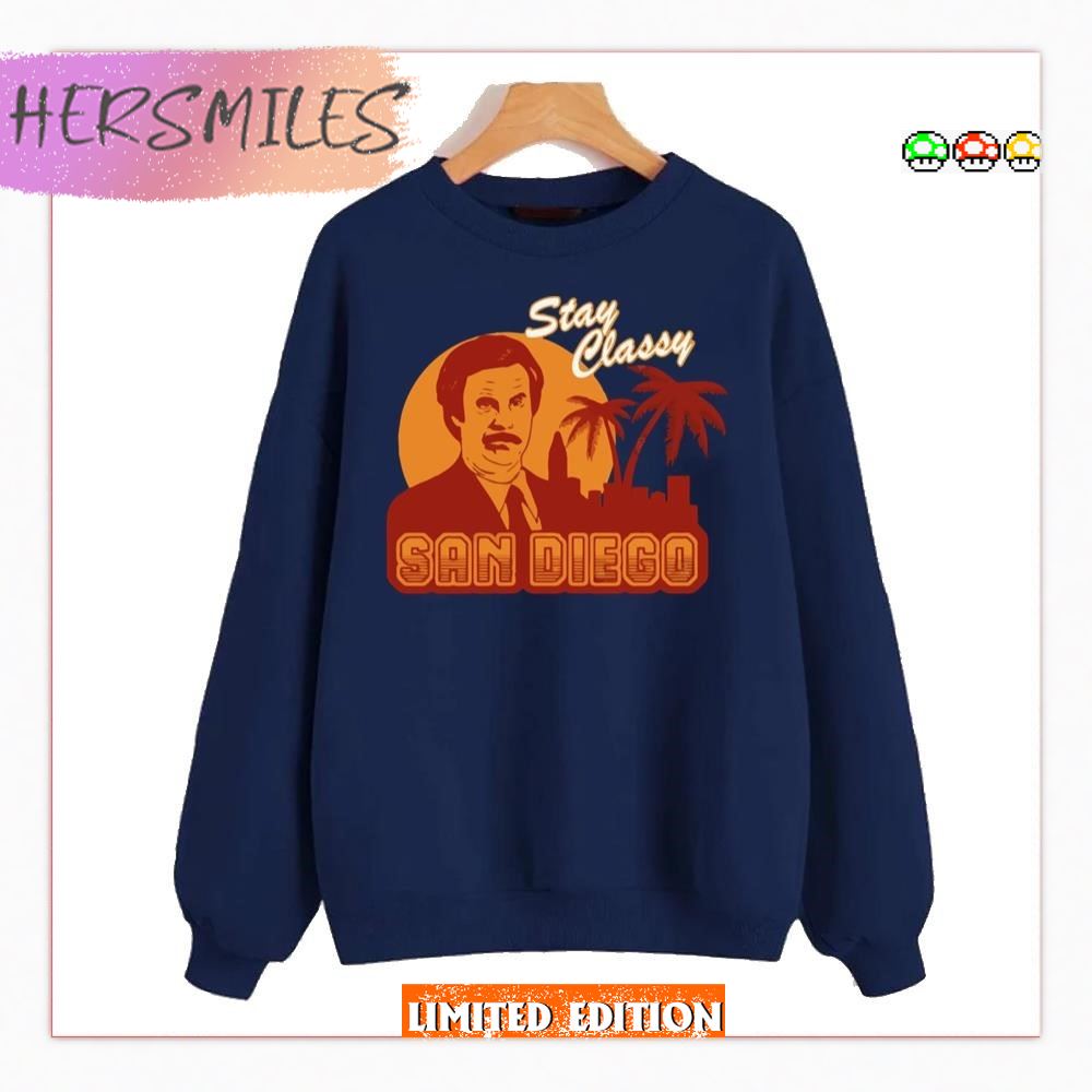 Stay Classy Anchorman Ron Burgundy T-Shirt