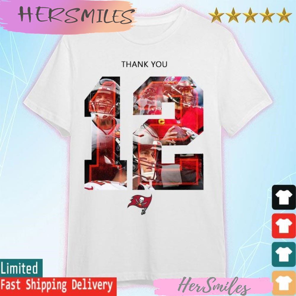 Tampa Bay Buccaneers thank You Tom Brady, Goat T-shirt