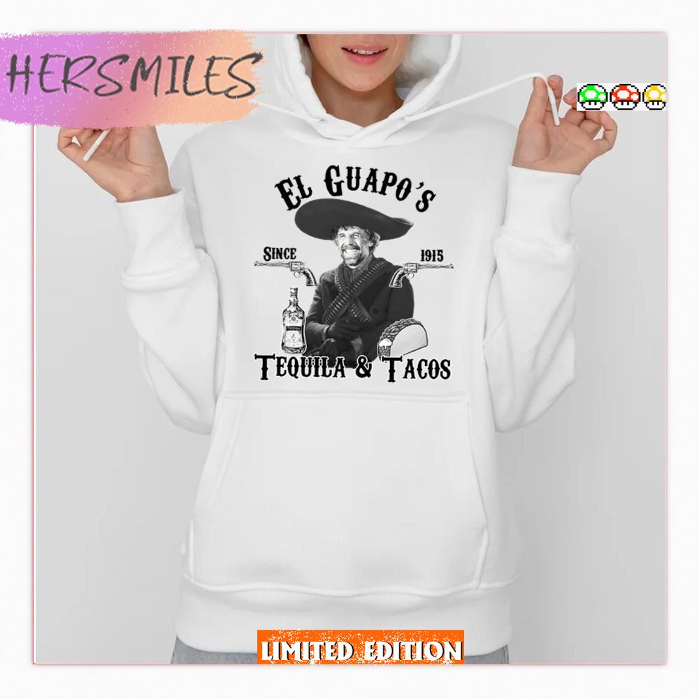 Tequila And Tacos Since 1915 Three Amigos  T-shirt