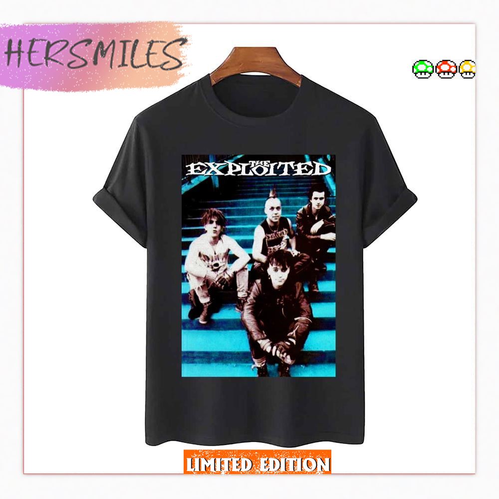 The Blue Punks Memory The Exploited T-shirt