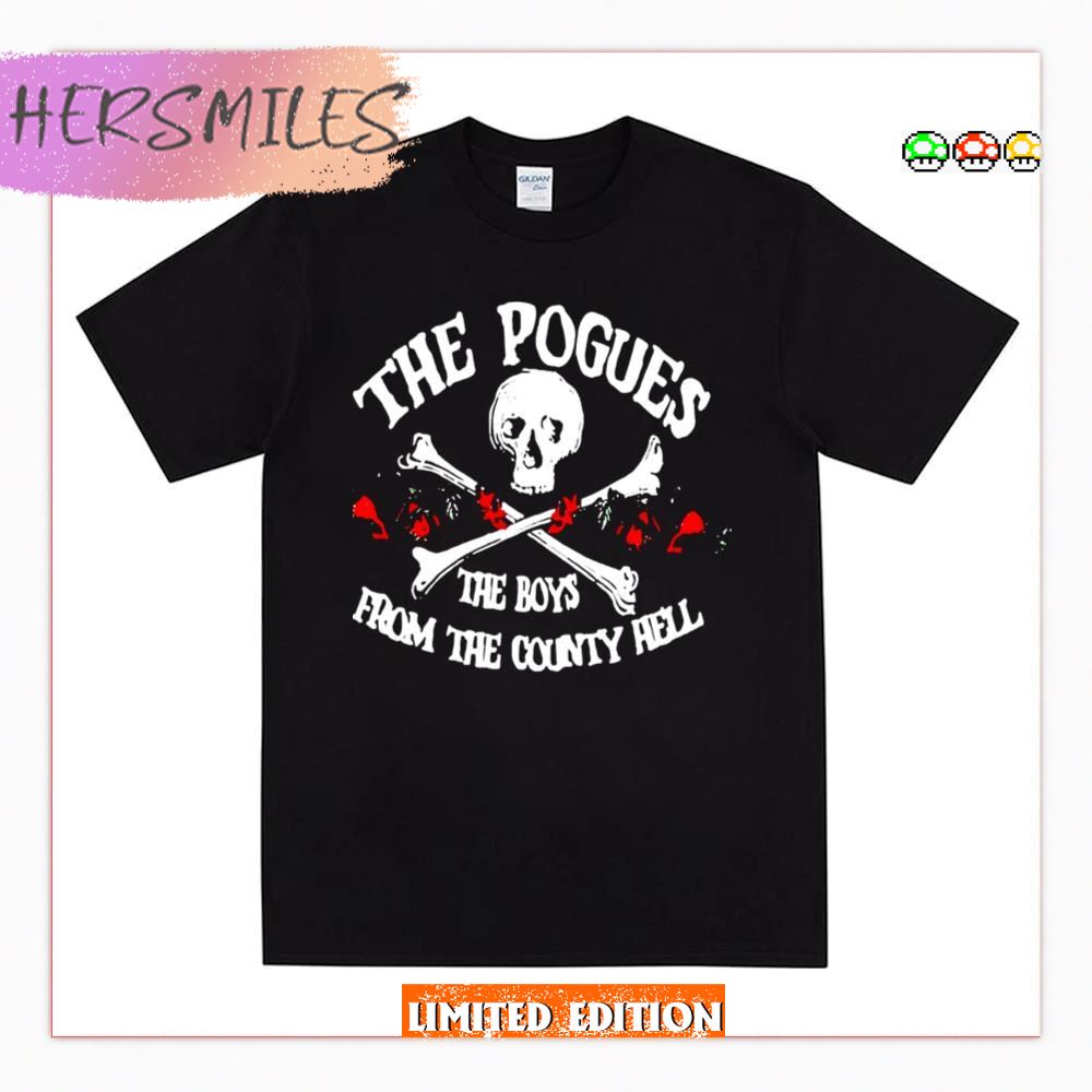 The Boy From The County Hell The Pogues  T-shirt