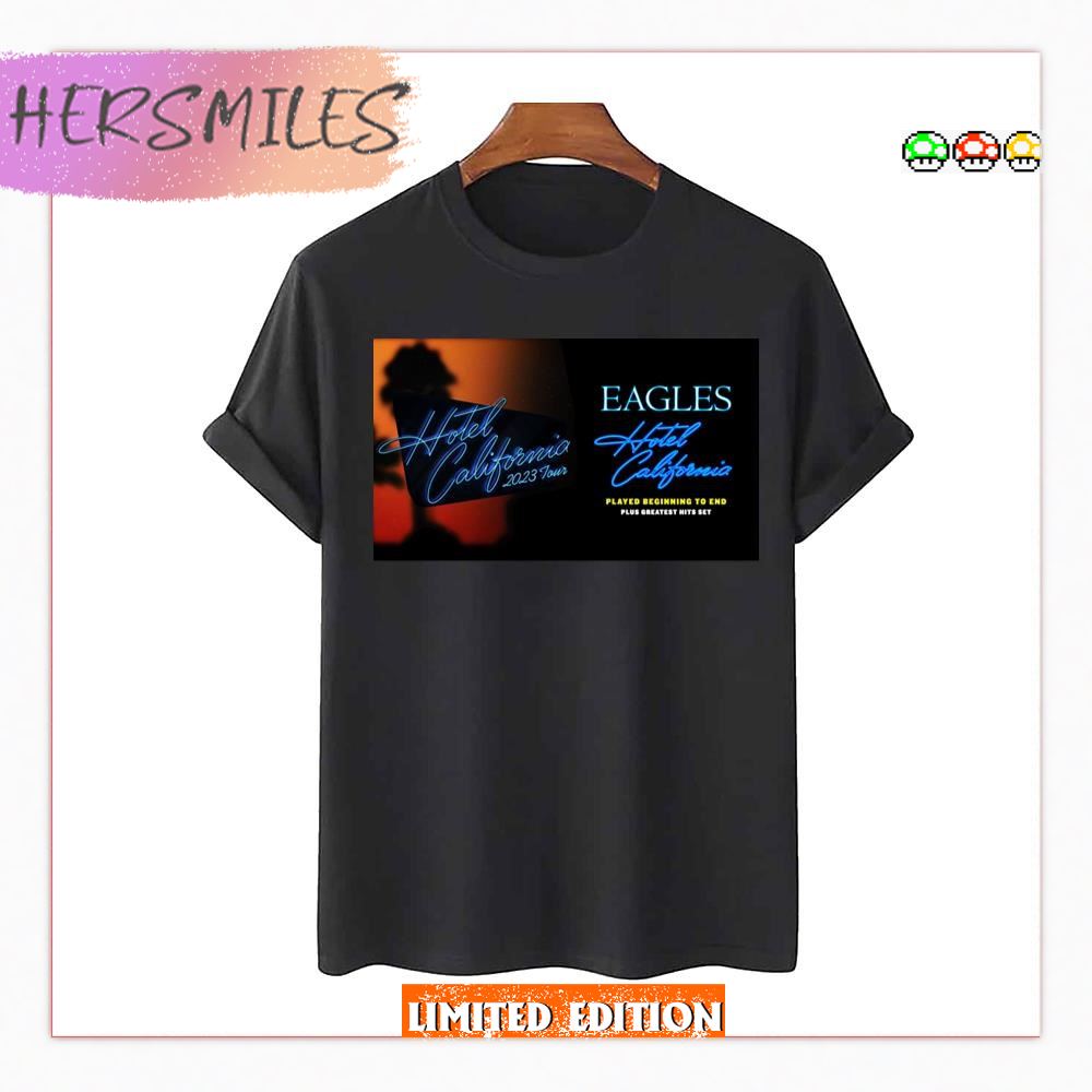 The California Eagles 2023 New Tour T-shirt