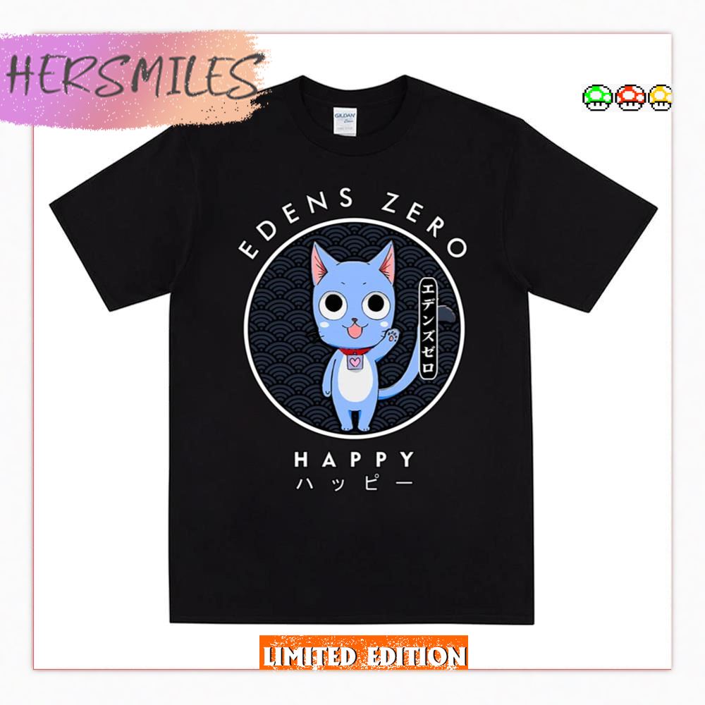 The Happy Cat Edens Zero T-shirt