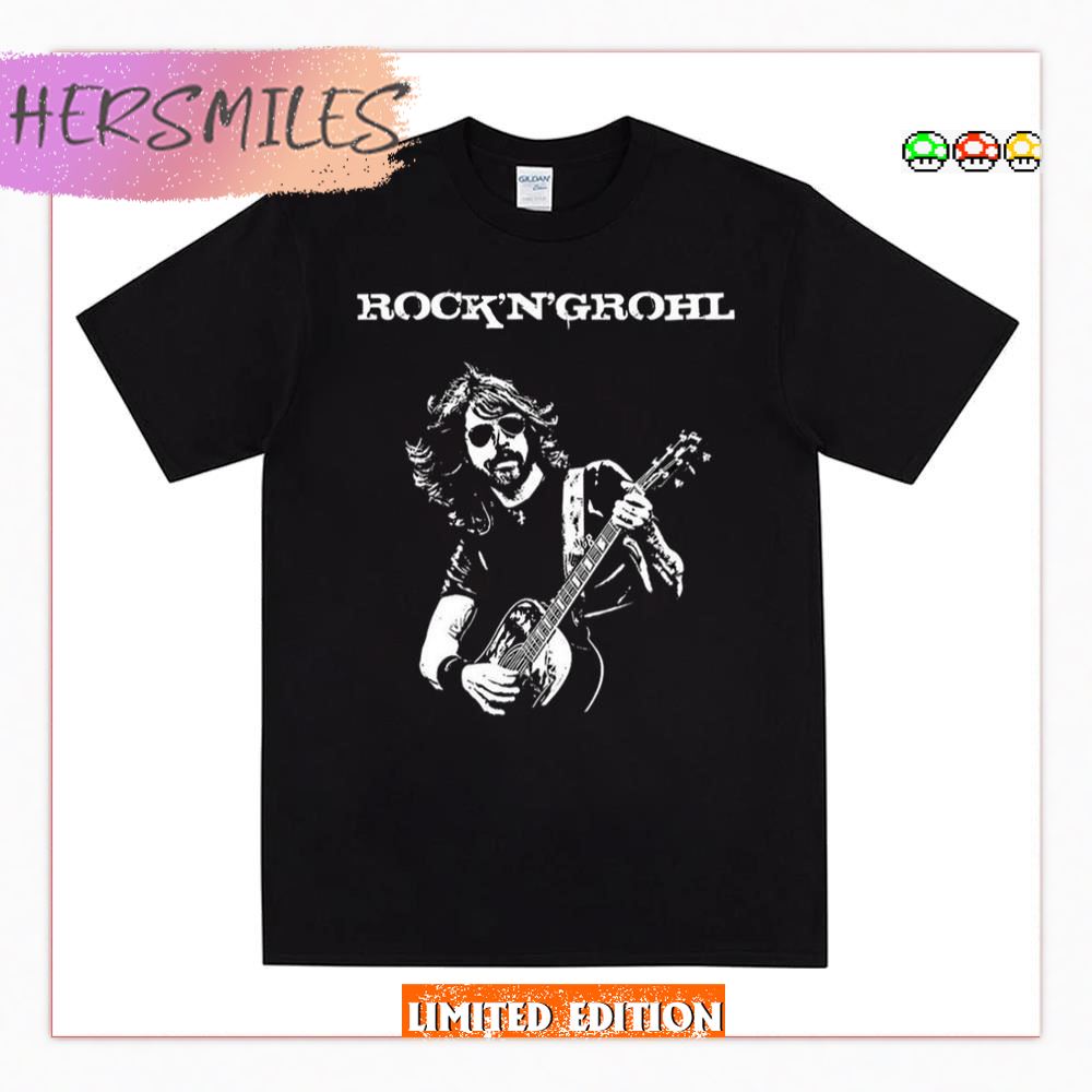 The Rock And Grohl Factory Concert Van Tour Merch – Teeruto T-shirt