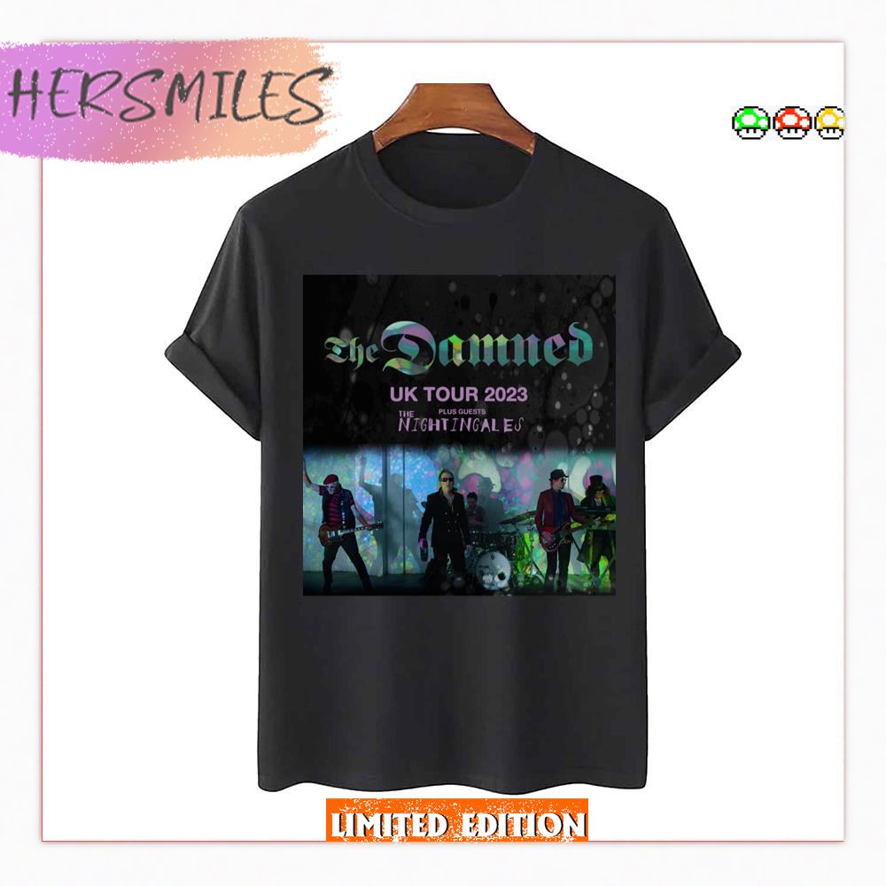 The Uk Damned London 2023 New Tour T-shirt