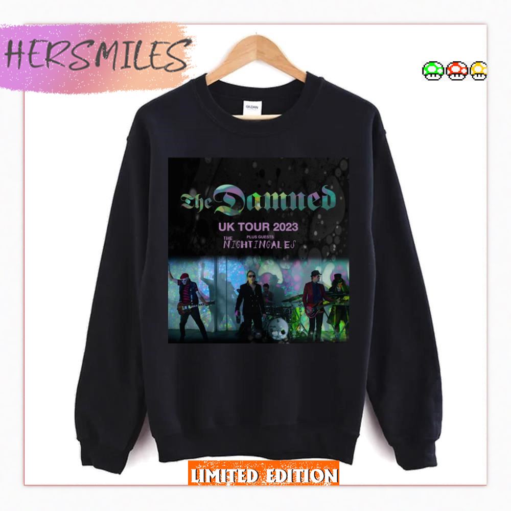 The Uk Damned London 2023 New Tour T-shirt The Uk Damned London 2023 New Tour T-shirt