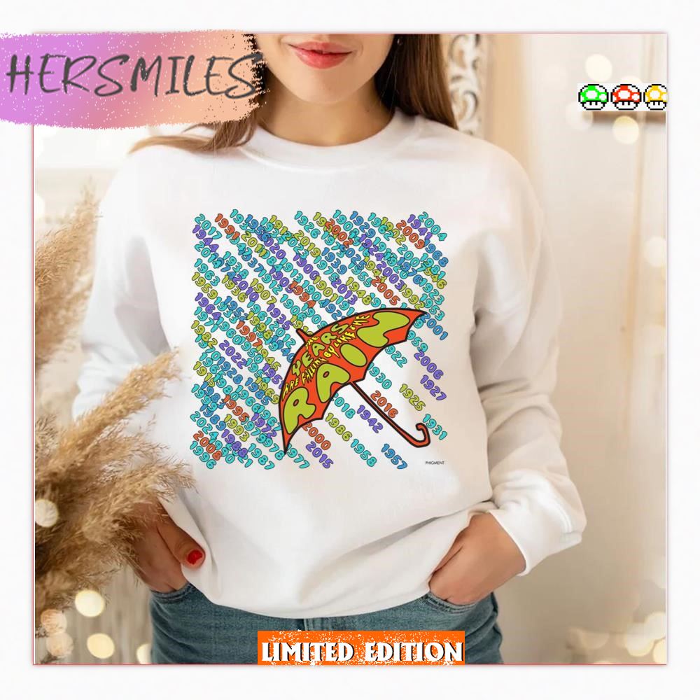 The Years Are Falling By Like The Rain ‘hello’ Oasis Band  T-shirt