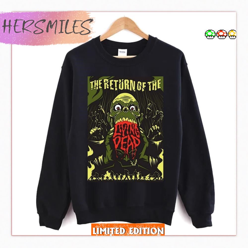 They Are Returning Night Of The Living Dead T-Shirt They Are Returning Night Of The Living Dead T-Shirt