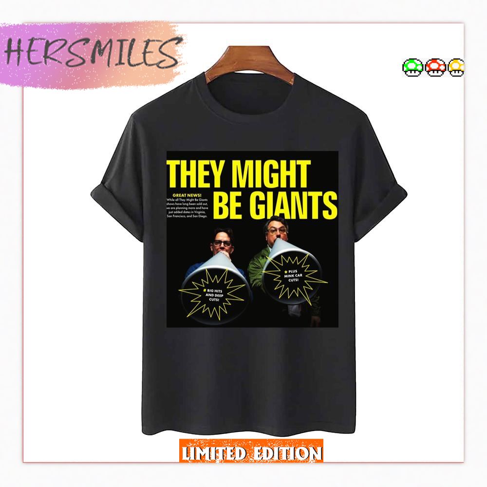 They Might Be Flood 2023 New Tour T-shirt