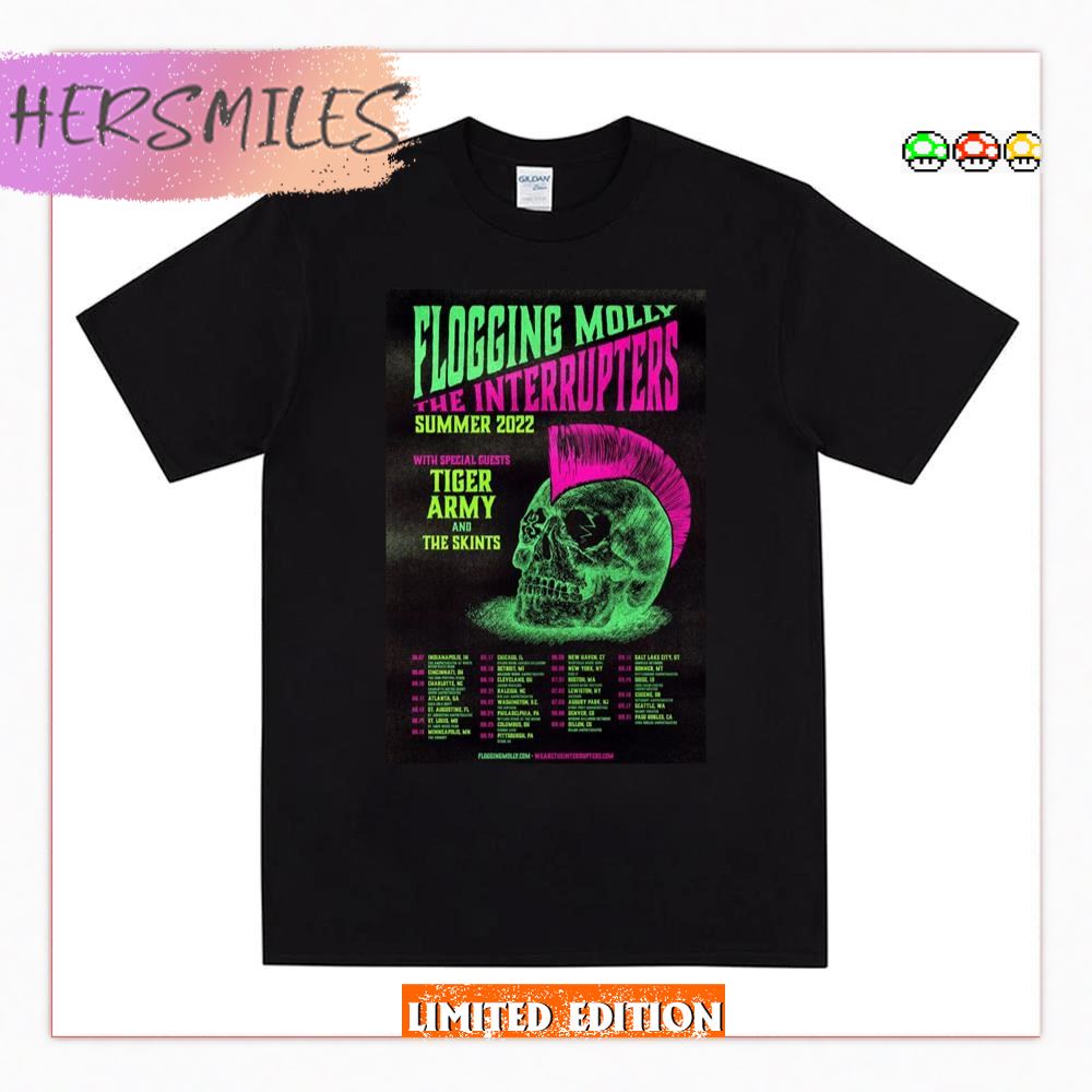 This Road Of Mine Tour 2022 Flogging Molly T-shirt