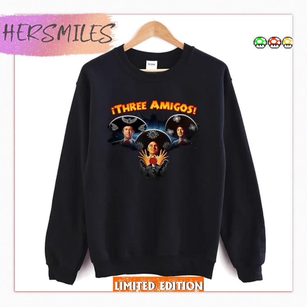 Three Amigos Queen Graphic  T-shirt