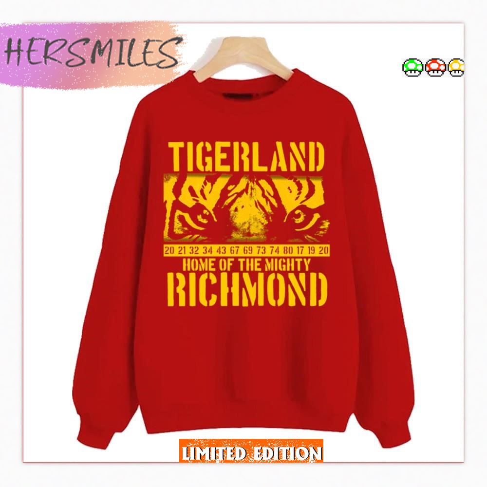 Tigerland Home Of The Mighty Richmond  T-shirt