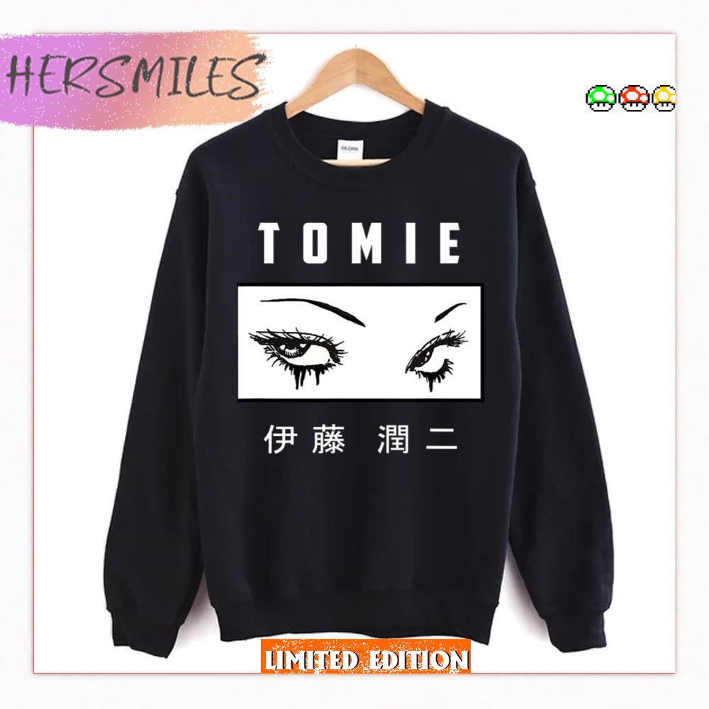 Tomie Junji Ito Collection Bleeding Eyes  T-shirt