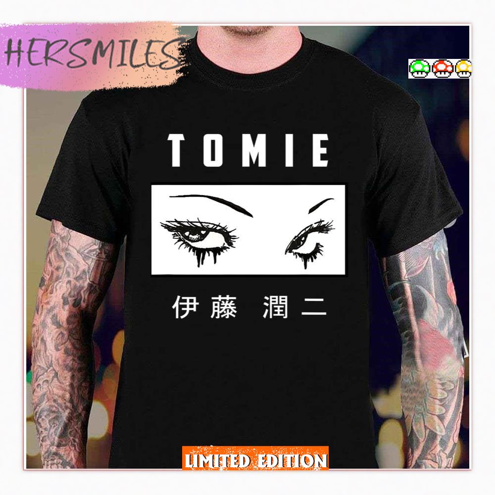 Tomie Junji Ito Collection Bleeding Eyes T-shirt Tomie Junji Ito Collection Bleeding Eyes T-shirt