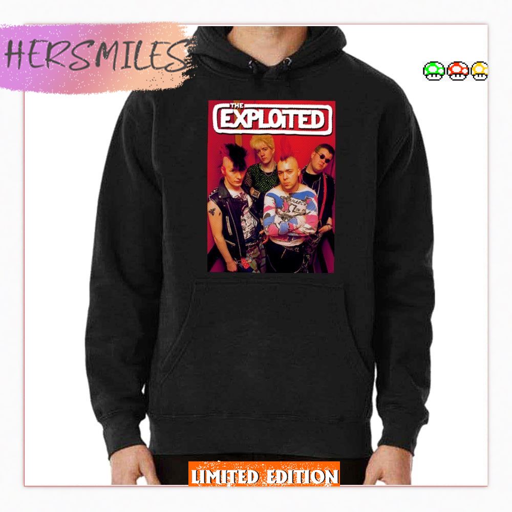 Top Merch The Exploited Fuck The System T-shirt