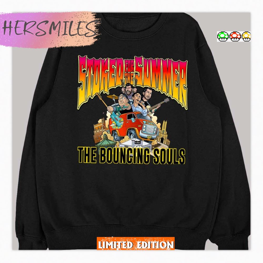 Tour Punk Band The Bouncing Souls T-shirt