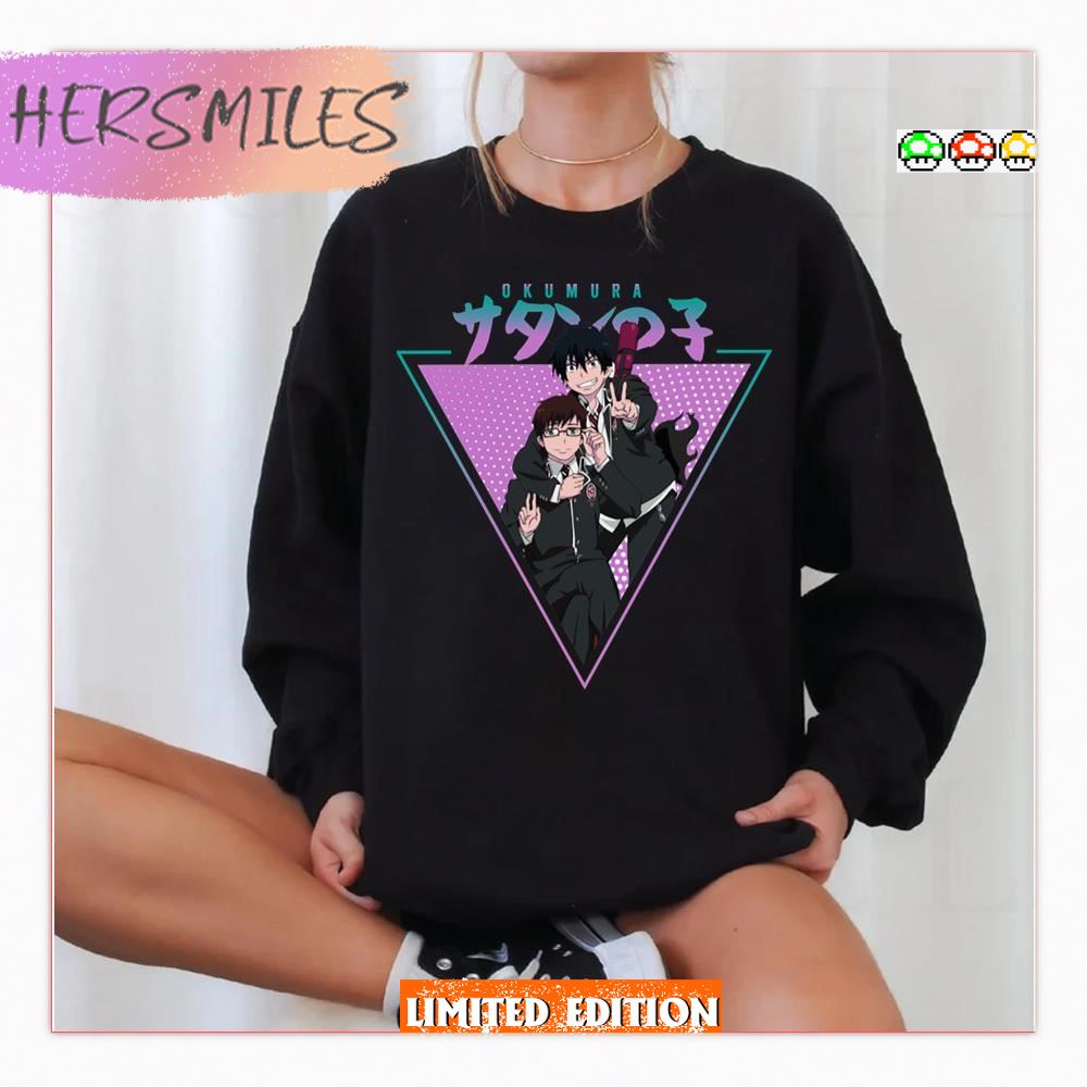 Triangle Art Rin Okumura Ao No Exorcist Blue Exorcist  T-shirt
