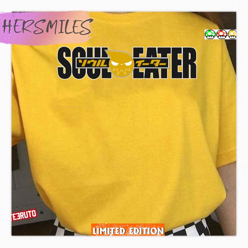 Typographic Design Soul Eater Logo T-shirt