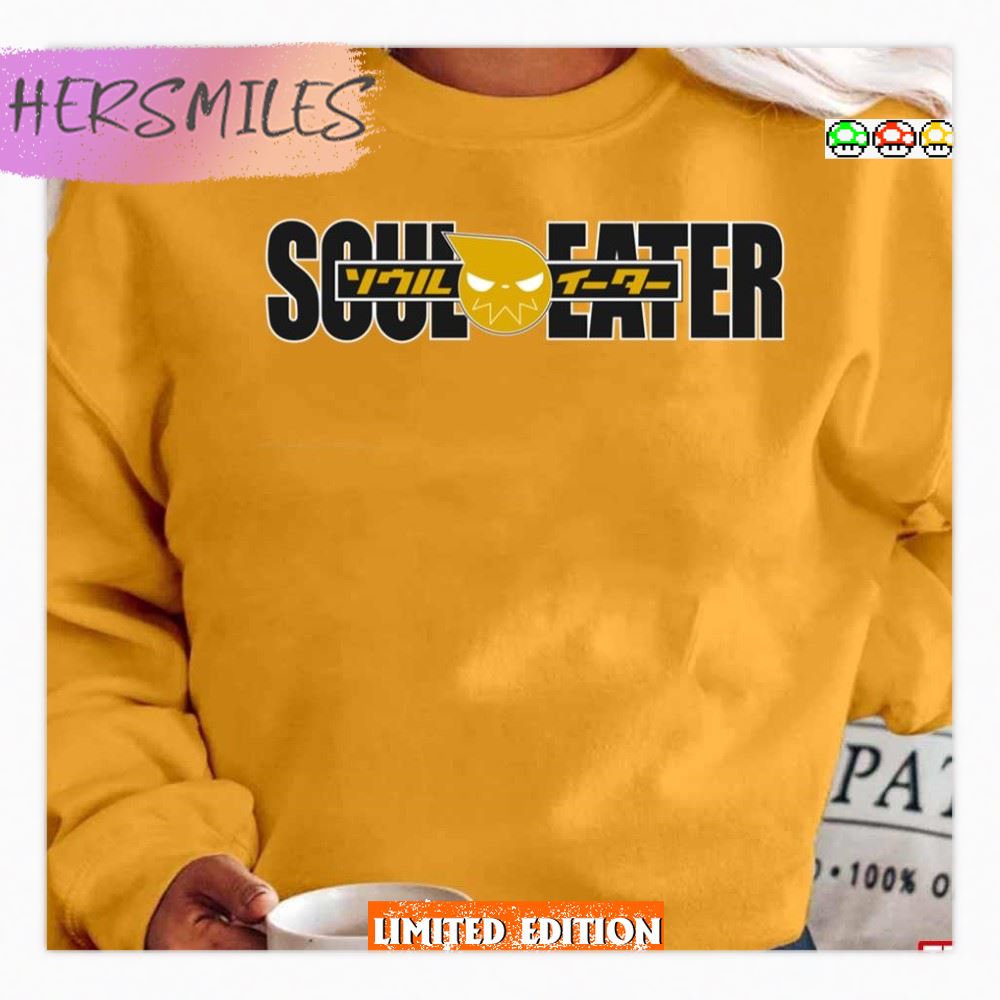 Typographic Design Soul Eater Logo T-shirt
