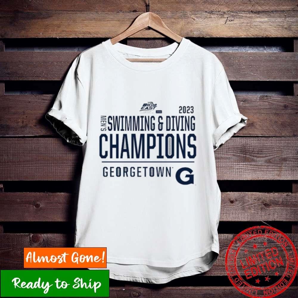 2023 Big East Men’S Swimming & Diving Champions Georgetown Hoyas Shirt