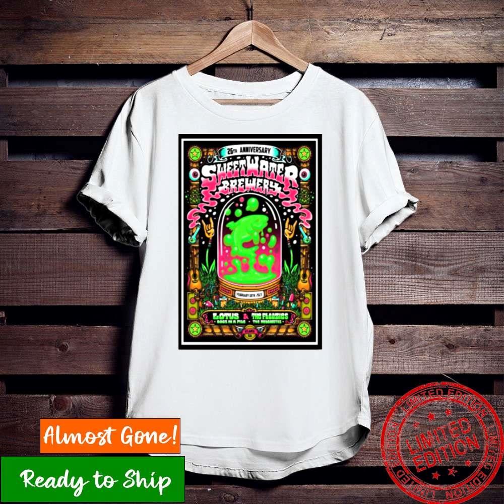 26Th Anniversary Sweetwater Brewery Feb 18Th 2023 Poster Shirt