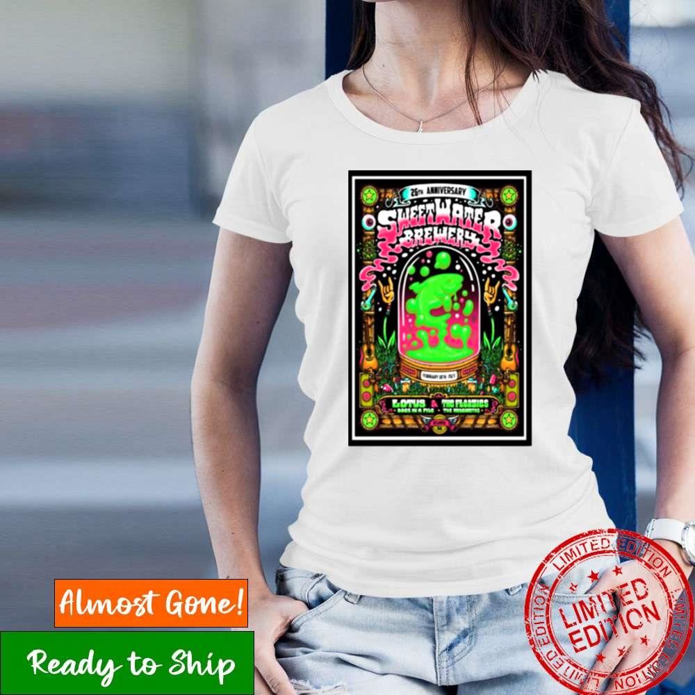26Th Anniversary Sweetwater Brewery Feb 18Th 2023 Poster Shirt