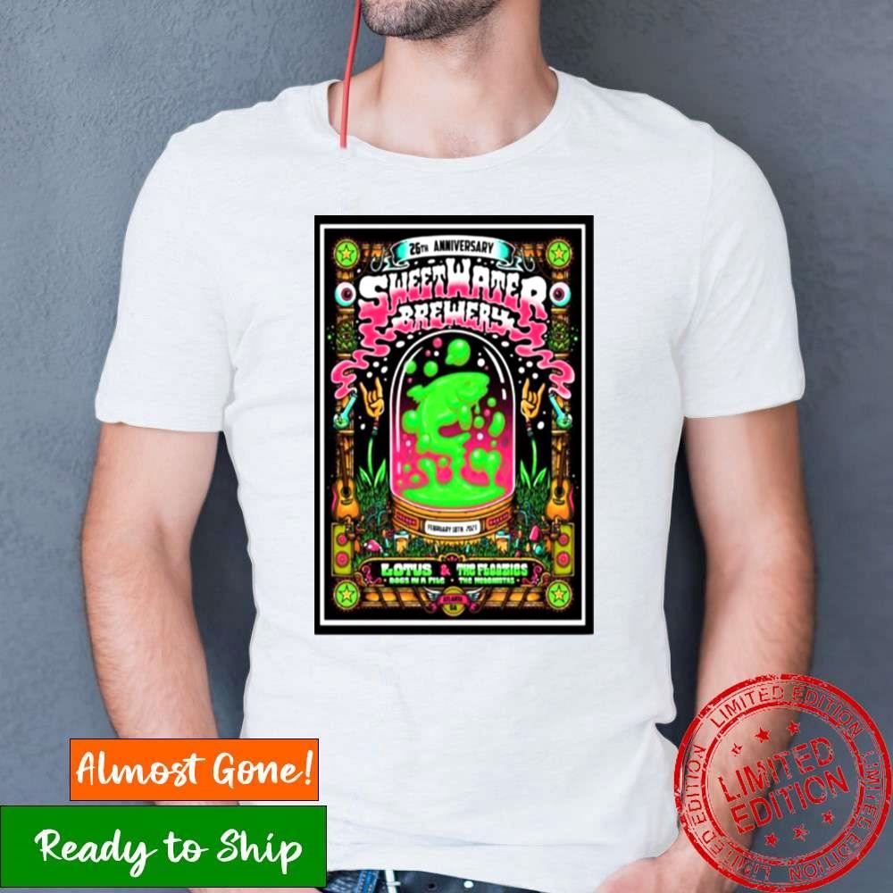 26Th Anniversary Sweetwater Brewery Feb 18Th 2023 Poster Shirt 26Th Anniversary Sweetwater Brewery Feb 18Th 2023 Poster Shirt