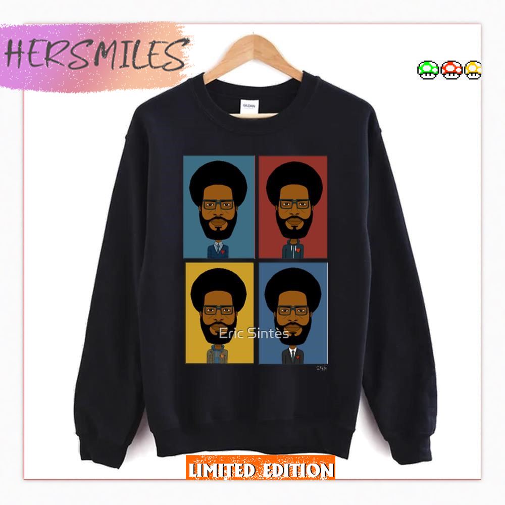 4 Hip Hop Drummer Heads Questlove T-Shirt 4 Hip Hop Drummer Heads Questlove T-Shirt