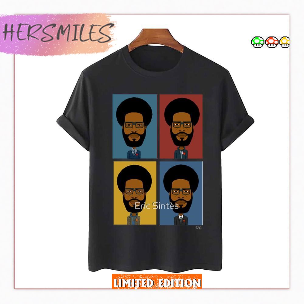 4 Hip Hop Drummer Heads Questlove T-Shirt
