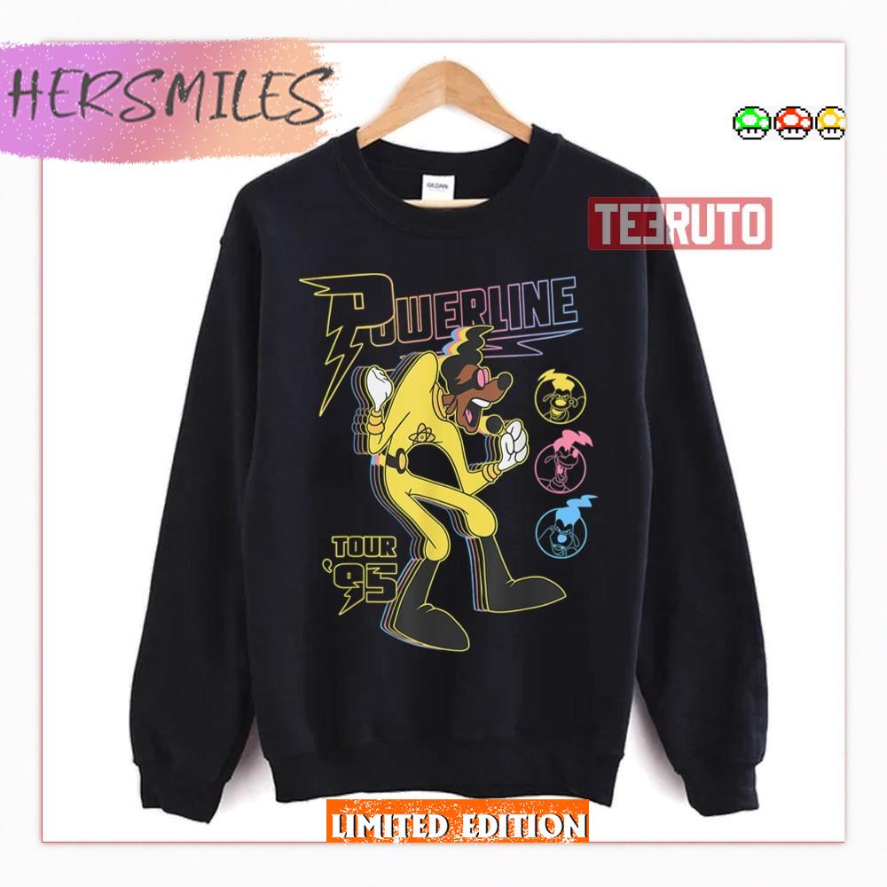 A Goofy Movie Powerline Tour T-Shirt A Goofy Movie Powerline Tour T-Shirt