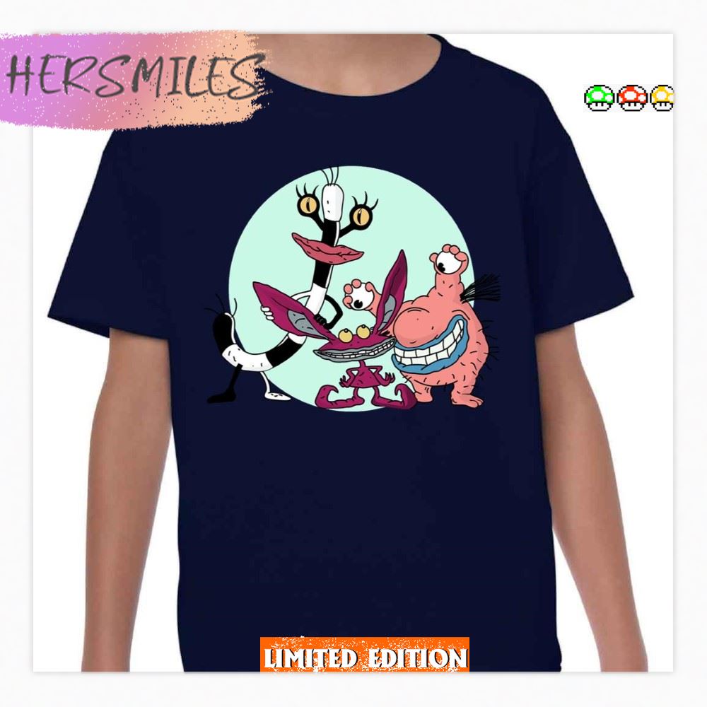 Aaahh Real Monsters Cute Aquad Design T-Shirt